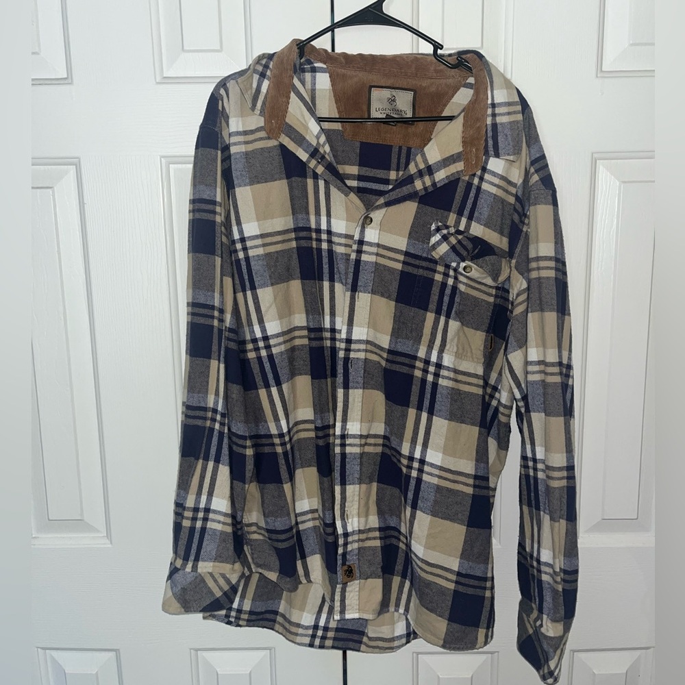 Legendary Whitetails Buck Camp Flannel Shirt